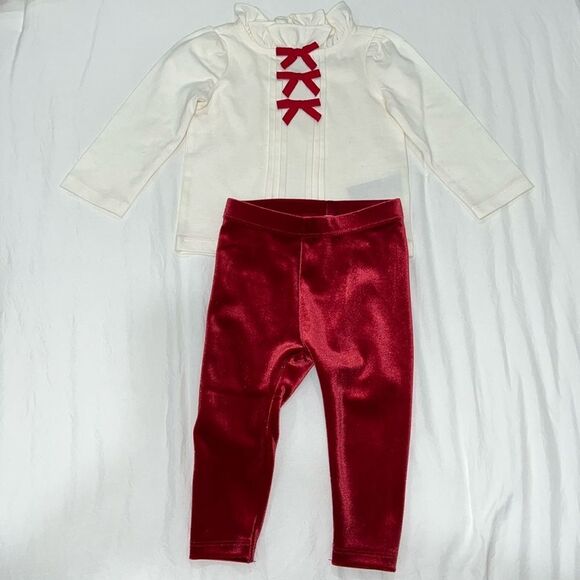JANIE & JACK OUTFIT 6/12M - Picture 1 of 5